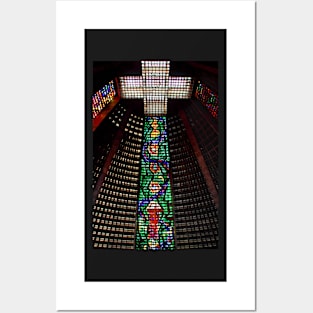 Interior, Roman Catholic Cathedral of Saint Sebastian, Rio de Janeiro, Brazil Posters and Art